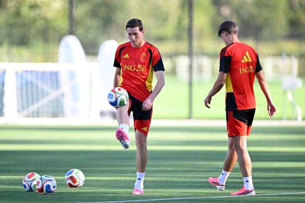 Belgian national football team - FIFA World Cup, WM, Weltmeisterschaft, Fussball 2026 - media activities 22 06 2026 RENTON, UNITED STATES OF AMERICA - JUNE 22 : Vanaken Hans midfielder of Belgium pictured during a training session of the Belgian national football team during the FIFA World Cup 2026 on June 22, 2026 in Renton, United States of America, 22 06 2026 Renton United States of America  Copyright: xNicoxVereeckenx