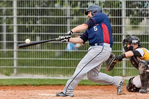 Deutsche Baseball Liga (DBL), München-Haar Disciples vs Gauting Indians, Haar Disciples, Gauting Indians, 2026-06-21 in München-Haar (Ballpark Eglfing) HOWARD Christopher (Gauting Indians Catcher Nr5-GAU5) sportworld München-Haar Ballpark Eglfing Bayern Deutschland *** German Baseball League (DBL), Munich Haar Disciples vs. Gauting Indians, Haar Disciples, Gauting Indians, June 21, 2026, at Munich Haar Ballpark Eglfing; HOWARD Christopher, Gauting Indians, Catcher, No. 5, GAU5, sportworld, Munich Haar Ballpark Eglfing, Bavaria, Germany,detected_source_language