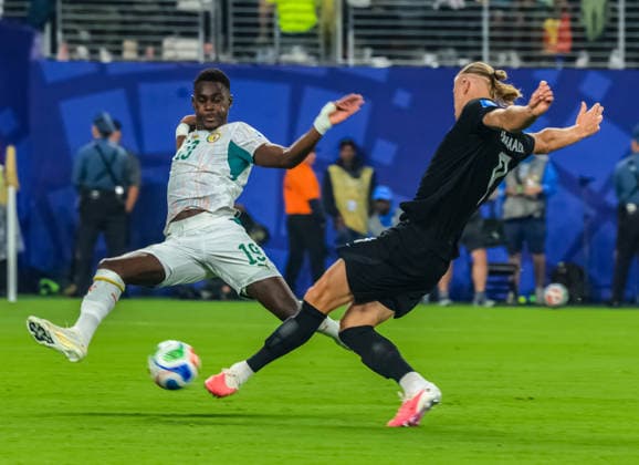 FIFA World Cup, WM, Weltmeisterschaft, Fussball 2026 Erling Haaland during the Norway vs. Senegal game at the 2026 FIFA World Cup Copyright: xSulaimanxPoojaxAdebayox