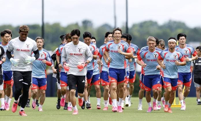 Football, 2026 FIFA World Cup, Japan national team, training