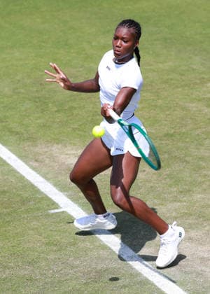 Noma Noha Akugue (GER), Qualifikation, Wimbledon, Damen Einzel, Ladies Singles Tennis - Wimbledon 2026 - Grand Slam ITF ATP, Tennis Herren WTA, Tennis Damen - AELTC - London - - Great Britain - 23 June 2026. *** Noma Noha Akugue GER, Qualifying, Wimbledon, Womens Singles, Womens Singles Tennis Wimbledon 2026 Grand Slam ITF ATP WTA AELTC London, Great Britain, June 23, 2026,detected_source_language Copyright: xJuergenxHasenkopfx