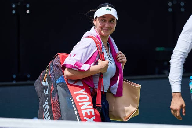 June 23, 2026, Bad Homburg, Hessen, Germany: STUTTGART, GERMANY - JUNE 23: Eva Lys of Germany is leaving the Court during Day 4 of the Bad Homburg Open 2026 at TC Bad Homburg on June 23, 2026 in Bad Homburg, Germany. Bad Homburg Open Powered By Solarwatt - Qualifikation  - ZUMAs343 20260623_zsp_s343_043 Copyright: xMathiasxSchulzx