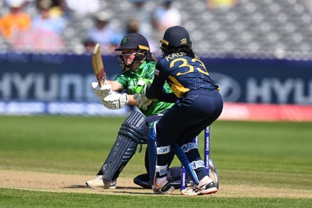 Sri Lanka Women v Ireland Women, ICC Women s T20 World Cup Leah Paul of Ireland plays an attacking shot during the ICC Women s T20 World Cup match between Sri Lanka Women and Ireland Women at the Seat Unique Stadium, Bristol, UK on 23 June 2026. Bristol Seat Unique Stadium Gloucestershire UK Editorial use only , Copyright: xGrahamxHuntx PSI-24399-0025