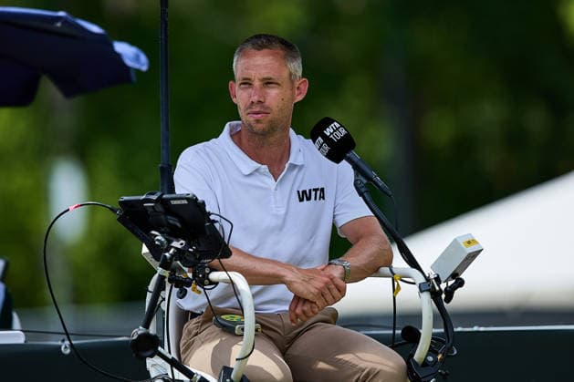 June 23, 2026, Bad Homburg, Hessen, Germany: Kai Koske of Germany - Chair Umpire at work during the BAD HOMBURG OPEN powered by SOLARWATTT- WTA500 - Womens Tennis, 23.6.2026 in Bad Homburg (Tennis-Club Bad Homburg), Germany - Photo: Tennis 2026: Bad Hombug Open - WTA500: WANG 6:3 6:4 FERNANDEZ  - ZUMAs343 20260623_zsp_s343_082 Copyright: xMathiasxSchulzx