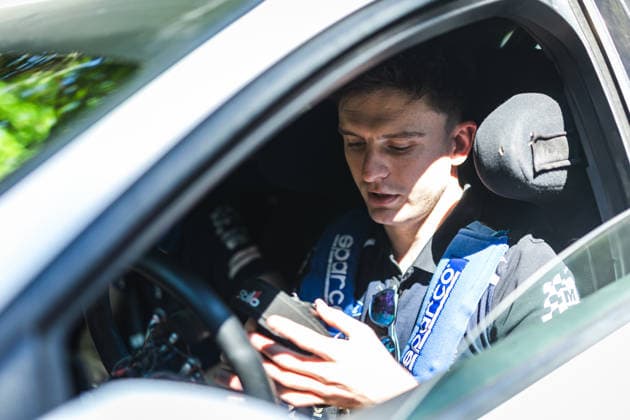 AUTO - WRC, Motorsport Rallye, WM - ACROPOLIS RALLY GREECE 2026 MCERLEAN Joshua, TREACY Eoin, Ford Puma Rally1, portrait during the 2026 Acropolis Rally Greece, 8th round of the 2026 WRC World Rally Car Championship, from June 25 to 28, 2026 at Loutraki, Greece - LoutrakiGreece  Copyright: xNikosxKatikisx