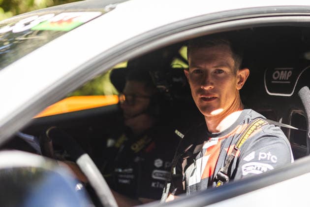 AUTO - WRC, Motorsport Rallye, WM - ACROPOLIS RALLY GREECE 2026 EVANS Elfyn, MARTIN Scott, Toyota GR Yaris Rally1, portrait during the 2026 Acropolis Rally Greece, 8th round of the 2026 WRC World Rally Car Championship, from June 25 to 28, 2026 at Loutraki, Greece - LoutrakiGreece  Copyright: xNikosxKatikisx