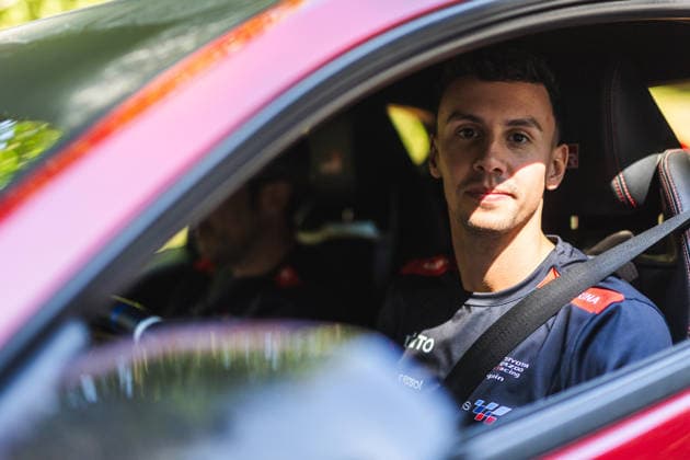 AUTO - WRC, Motorsport Rallye, WM - ACROPOLIS RALLY GREECE 2026 CACHON Alejandro, ROZADA Borja, Toyota GR Yaris, portrait during the 2026 Acropolis Rally Greece, 8th round of the 2026 WRC World Rally Car Championship, from June 25 to 28, 2026 at Loutraki, Greece - LoutrakiGreece  Copyright: xNikosxKatikisx