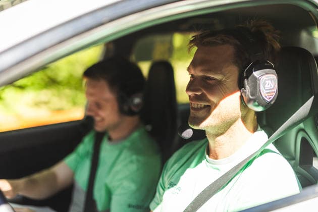 AUTO - WRC, Motorsport Rallye, WM - ACROPOLIS RALLY GREECE 2026 MIKKELSEN Andreas, LISTERUD Jorn, Skoda Fabia RS, portrait during the 2026 Acropolis Rally Greece, 8th round of the 2026 WRC World Rally Car Championship, from June 25 to 28, 2026 at Loutraki, Greece - LoutrakiGreece  Copyright: xNikosxKatikisx