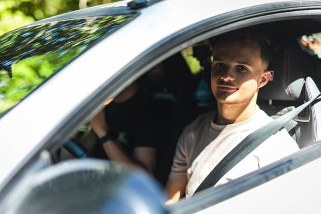 AUTO - WRC, Motorsport Rallye, WM - ACROPOLIS RALLY GREECE 2026 SARRAZIN Pablo, ROCHE Yannick, Lancia Ypsilon HF, portrait during the 2026 Acropolis Rally Greece, 8th round of the 2026 WRC World Rally Car Championship, from June 25 to 28, 2026 at Loutraki, Greece - LoutrakiGreece  Copyright: xNikosxKatikisx