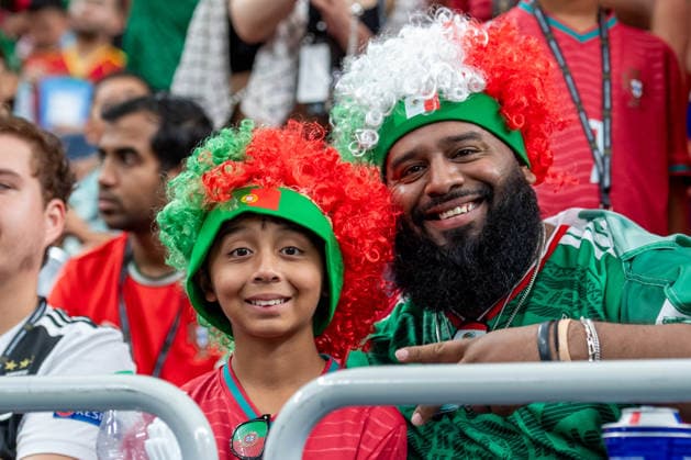 June 23, 2026: Portugal fans prior to a FIFA World Cup, WM, Weltmeisterschaft, Fussball Group K match between Portugal and Uzbekistan in Houston, TX. .. CSM USA - ZUMAc04_ 20260623_faf_c04_011 Copyright: xTraskxSmithx