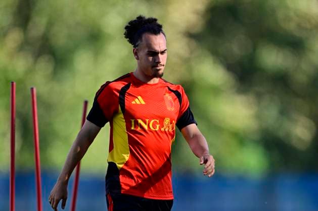Belgian national football team - FIFA World Cup, WM, Weltmeisterschaft, Fussball 2026 - media activities 22 06 2026 RENTON, UNITED STATES OF AMERICA - JUNE 22 : Theate Arthur defender of Belgium pictured during a training session of the Belgian national football team during the FIFA World Cup 2026 on June 22, 2026 in Renton, United States of America, 22 06 2026 Renton United States of America  Copyright: xJanxDexMeuleneirx