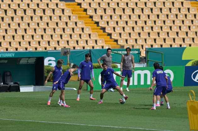 2026 FIFA World Cup, WM, Weltmeisterschaft, Fussball - Group A - South Korea s training session South Korea s players takes part in a training session in San Nicolas de los Garza, Mexico, 23 June 2026. South Korea will face South Africa in their 2026 FIFA World Cup Group A soccer match on 25 June. San Nicolas de Los Garza Mexico  Copyright: xMIGUELxSIERRAx