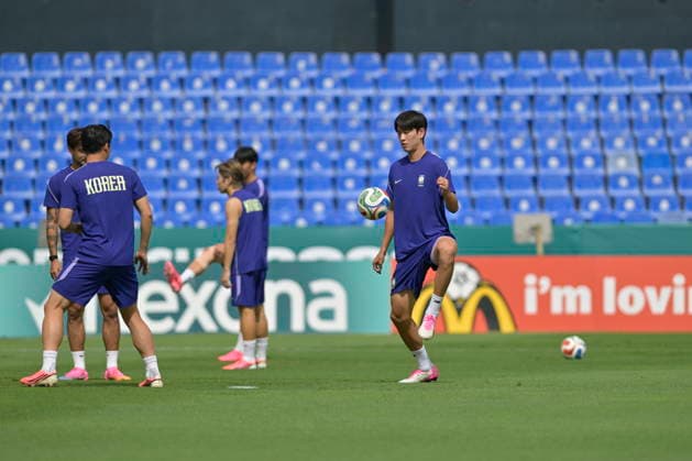 Football, 2026 FIFA World Cup, South Korea national team, training