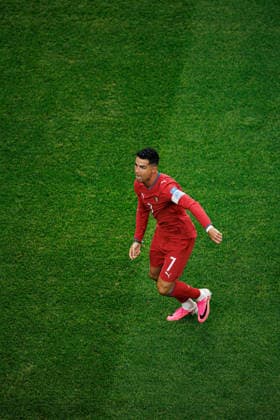 Cristiano Ronaldo seen celebrating after scoring goal during FIFA World Cup, WM, Weltmeisterschaft, Fussball 2026 game between national teams of Portugal and Uzbekistan (Grzegorz Wajda Ball Raw Images) Houston Houston Stadium USA Copyright: xGrzegorzxWajdax grzegorzwajda_portugal_uzbekistan_2526_2-37