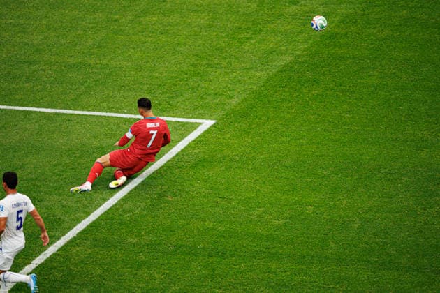 Cristiano Ronaldo seen during FIFA World Cup, WM, Weltmeisterschaft, Fussball 2026 game between national teams of Portugal and Uzbekistan (Grzegorz Wajda Ball Raw Images) Houston Houston Stadium USA Copyright: xGrzegorzxWajdax grzegorzwajda_portugal_uzbekistan_2526_3-14