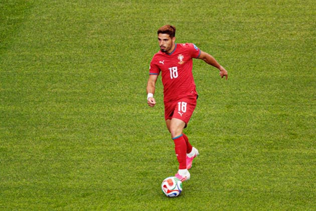 Pedro Neto seen during FIFA World Cup, WM, Weltmeisterschaft, Fussball 2026 game between national teams of Portugal and Uzbekistan (Grzegorz Wajda Ball Raw Images) Houston Houston Stadium USA Copyright: xGrzegorzxWajdax grzegorzwajda_portugal_uzbekistan_2526_3-6