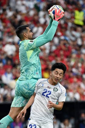 Gc Houston (Stati Uniti) 23 06 2026 - Mondiali di Calcio 2026 Portogallo-Uzbekistan foto Giacomo Cosua Image nella foto: Diego Costa-Abbosbek Fayzullaev 