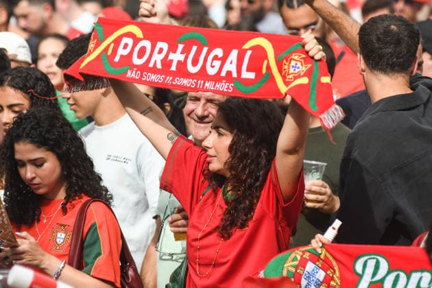 Football, 2026 FIFA World Cup, Portugal v Uzbekistan, public viewing at Torcida