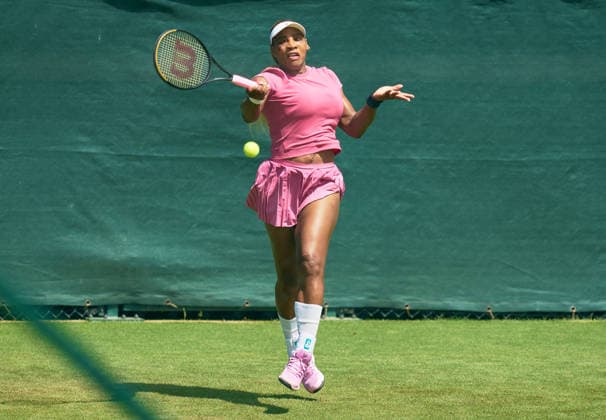 2026 Wimbledon, June 23, Practice LONDON, - JUNE 23: Serena Williams of the United States during the 2026 Wimbledon, June 23, Practice at The all England club, Wimbledon on June 23, 2026 in London, GBR. London The all England club, Wimbledon GBR Copyright: xPeterxvanxdenxBerg ISIxPhotosx 9411