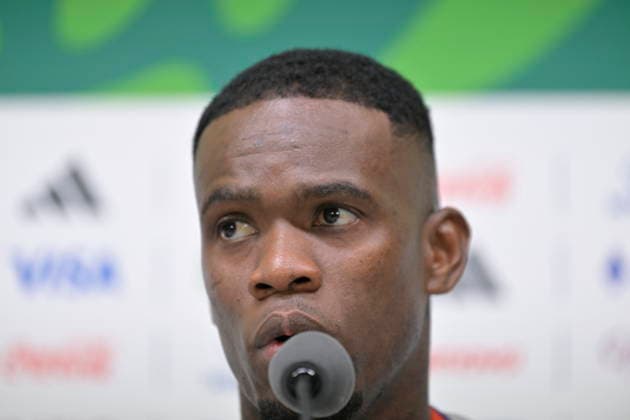 2026 FIFA World Cup, WM, Weltmeisterschaft, Fussball - Group A - South Africa s presser South Africa s Sphephelo Sithole takes part in a training session in Monterrey, Mexico, 23 June 2026. South Africa will face South Korea in their 2026 FIFA World Cup Group A soccer match on 25 June. MONTERREY Mexico  Copyright: xMIGUELxSIERRAx