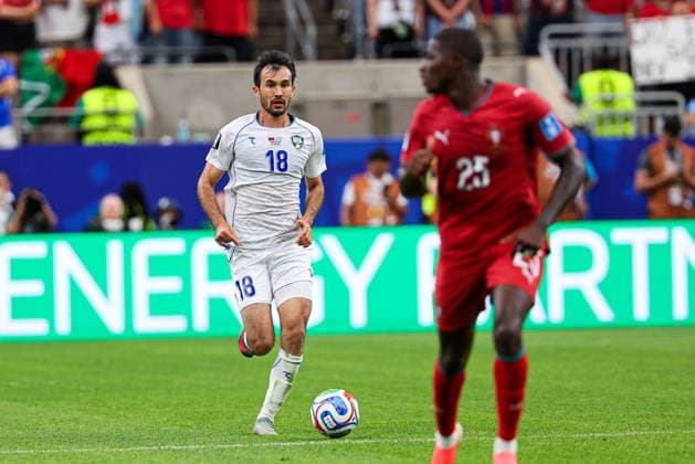 2026.06.23 Houston pilka nozna Mistrzostwa Swiata w USA Meksyk Kanada 2026 Portugalia - Uzbekistan N z Abdulla Abdullaev Foto Pawel Andrachiewicz PressFocus 2026.06.23 Houston Football - 2026 FIFA World Cup, WM, Weltmeisterschaft, Fussball in USA Canada Mexico Portugal - Uzbekistan Abdulla Abdullaev Credit: Pawel Andrachiewicz PressFocus NEWSPIX.PL --- newspix.pl POLAND OUT! 
