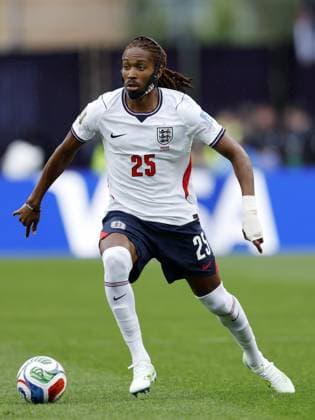 FOXBOROUGH - Djed Spence of England during the FIFA 2026 World Cup Group L match between England and Ghana at Boston Stadium on June 23, 2026, in Foxborough, United States. MAURICE VAN STEEN ANP FIFA World Cup, WM, Weltmeisterschaft, Fussball 2026 2026 xVIxANPxSportx xMauricexvanxSteenxIVx 561774010 originalFilename: 561774010.jpg