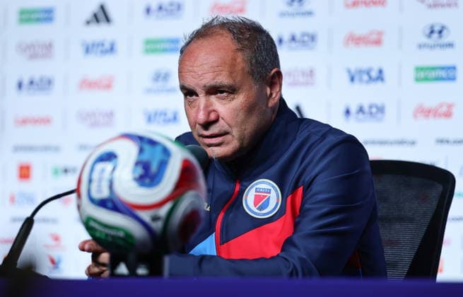Football, 2026 FIFA World Cup, Haiti national team, press conference
