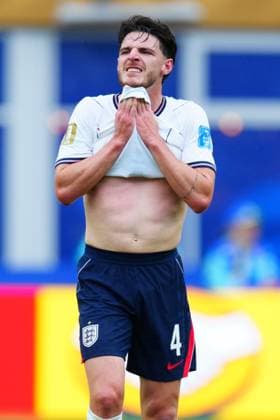 Declan Rice of England England v Ghana, 2026 FIFA World Cup, WM, Weltmeisterschaft, Fussball Group L, Football, Boston Stadium, Foxborough, Massachusetts, USA - 23 Jun 2026Foxborough Boston Stadium Massachusetts (MA) United States of America EDITORIAL USE ONLY No use with unauthorised audio, video, data, fixture lists, club league logos or live services. Online in-match use limited to 120 images, no video emulation. No use in betting, games or single club league player publications.  Copyright: xJavierxGarcia Shutterstockx 16956021cj