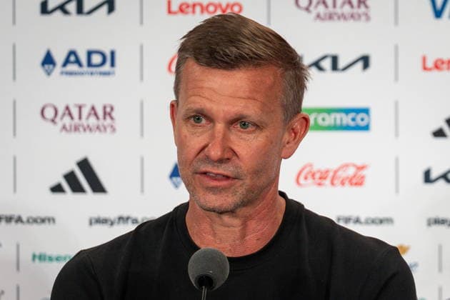 June 23, 2026, Vancouver, Bc, CANADA: Canada head coach Jesse Marsch speaks during a FIFA World Cup, WM, Weltmeisterschaft, Fussball press conference, PK, Pressekonferenz in Vancouver, on Tuesday, June 23, 2026. Canada News - June 23, 2026  - ZUMAc35_ 20260623_zaf_c35_072 Copyright: xEthanxCairnsx
