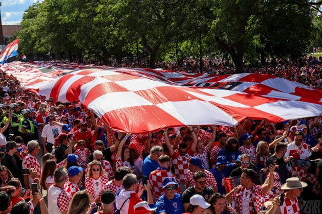 Football, 2026 FIFA World Cup, Panama v Croatia, fans in Toronto