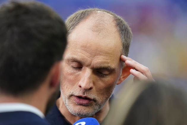 England v Ghana, FIFA World Cup, WM, Weltmeisterschaft, Fussball 2026 England Head Coach Thomas Tuchel GER reacts and gestures after the England v Ghana FIFA WORLD CUP 2026 Group L match at Boston Stadium, Foxborough, United States on 23 June 2026 Credit: Eleanor Hoad Every Second Media Editorial use only. All images are copyright Every Second Media Limited. No images may be reproduced without prior permission. Copyright: xIMAGO EveryxSecondxMediax ESM-2047-0005 EleanorxHoadx xEveryxSecondxMediax