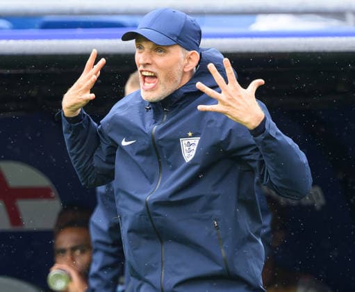 23 June 2026 - England v Ghana - Boston Stadium - 2026 World Cup - USA. 23 June 2026 - England v Ghana - Boston Stadium - 2026 World Cup - USA. England Manager Thomas Tuchel. Picture : Mark Pain BOSTON USA  Copyright: xMarkxPainx