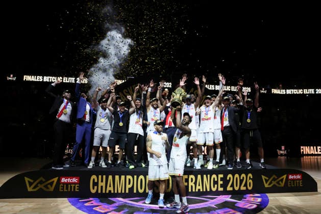 Basketball, France, Play-off Final: AS Monaco win Game 5 away at Paris Basket and are crowned champions