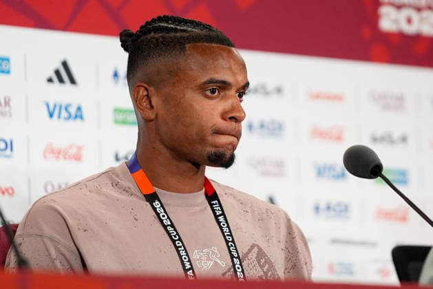 Ahead of Switzerland v Canada - FIFA World Cup, WM, Weltmeisterschaft, Fussball 2026 VANCOUVER, CANADA - JUNE 23: Head coach Murat Yakin (not seen), and football player Manuel Akanji of Switzerland speak to press ahead of the FIFA 2026 World Cup Group B 3rd match between Switzerland and Canada at BC Place Stadium in Vancouver, British Columbia, Canada on June 23, 2026. Ercin Erturk Anadolu Vancouver Canada. Editorial use only. Please get in touch for any other usage.  Copyright: x2026xAnadoluxErcinxErturkx
