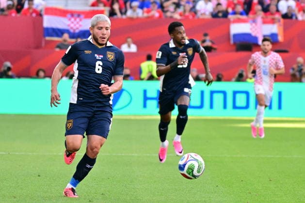 FIFA World Cup, WM, Weltmeisterschaft, Fussball 2026 - Group L - Panama vs Croatia Cristian Martinez of Panama in action during the FIFA World Cup 2026 group stage match Panama against Croatia, in Toronto, Canada, 23 June 2026. TORONTO United States  Copyright: xEDUARDOxLIMAx