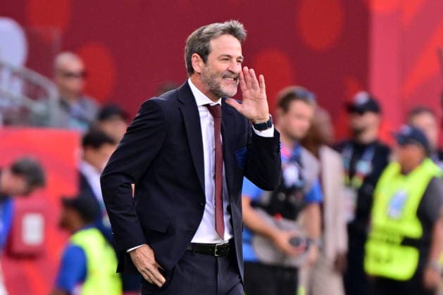 FIFA World Cup, WM, Weltmeisterschaft, Fussball 2026 - Group L - Panama vs Croatia Panama s head coach Thomas Christiansen gestures during the FIFA World Cup 2026 group stage match Panama against Croatia, in Toronto, Canada, 23 June 2026. TORONTO United States  Copyright: xEDUARDOxLIMAx