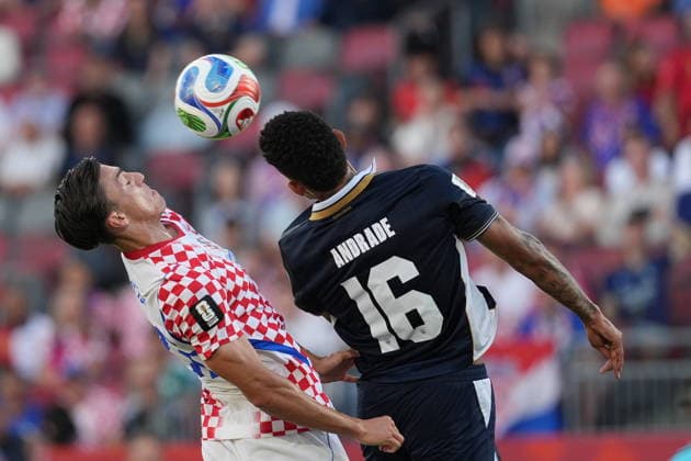Panama v Croatia - FIFA World Cup, WM, Weltmeisterschaft, Fussball 2026 - Group L TORONTO, CANADA - JUNE 23: Andres Andrade of Panama (16) in action during the 2026 FIFA World Cup First Stage Group L match between Panama and Croatia at Toronto Stadium (BMO Field) in Toronto, Ontario, Canada on June 23, 2026. Mert Alper Dervis Anadolu Ontario Canada. Editorial use only. Please get in touch for any other usage.  Copyright: x2026xAnadoluxMertxAlperxDervisx