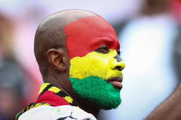 FIFA World Cup, WM, Weltmeisterschaft, Fussball 2026: England v Ghana BOSTON, USA - 23rd June 2026: Ghana fans during the FIFA World Cup 2026 Group L match between England and Ghana at Boston Stadium Boston Boston Stadium United States of America Copyright: xCraigxMercerx xPeakxActionxPhotosx