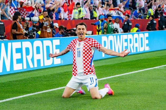 FIFA Fussball Weltmeisterschaft 2026, Gruppe L, Spiel 2, Panama vs. Kroatien, 23.06.2026 im Toronto Stadium, Toronto Tor zum 0:1 durch Ante Budimir (Kroatien) *** 2026 FIFA World Cup, Group L, Match 2, Panama vs. Croatia, June 23, 2026, at Toronto Stadium, Toronto. Goal to make it 0–1 by Ante Budimir (Croatia),detected_source_language Copyright: xBahhoxKarax