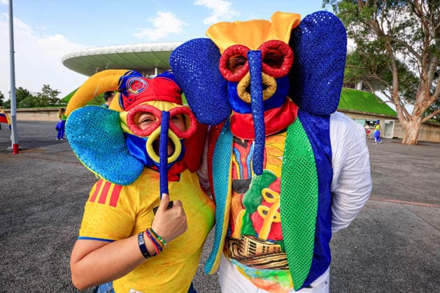 Football, 2026 FIFA World Cup, Colombia v DR Congo, fans in Guadalajara