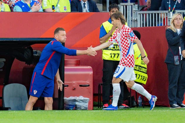 FIFA Fussball Weltmeisterschaft 2026, Gruppe L, Spiel 2, Panama vs. Kroatien, 23.06.2026 im Toronto Stadium, Toronto Luka Modric (Kroatien) Ivica Olic *** 2026 FIFA World Cup, Group L, Match 2, Panama vs. Croatia, June 23, 2026, at Toronto Stadium, Toronto Luka Modric Croatia Ivica Olic,detected_source_language Copyright: xBahhoxKarax
