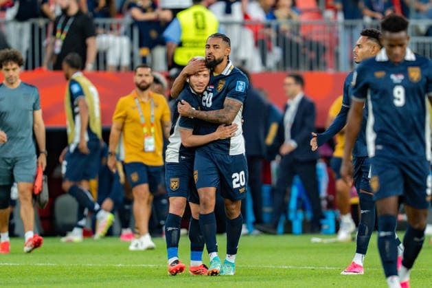 FIFA Fussball Weltmeisterschaft 2026, Gruppe L, Spiel 2, Panama vs. Kroatien, 23.06.2026 im Toronto Stadium, Toronto Enttäuschung Bei Panama nach dem Ausscheiden und der Niederlage Anibal Godoy (Panama) *** 2026 FIFA World Cup, Group L, Match 2, Panama vs. Croatia, June 23, 2026, at Toronto Stadium, Toronto Copyright: xBahhoxKarax