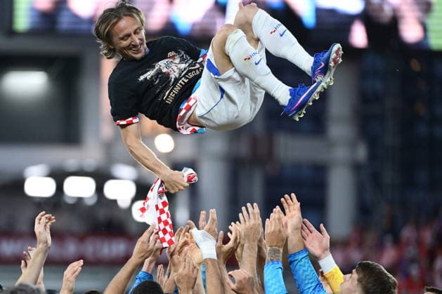 Toronto, Canada, 240626. BMO Field stadium. FIFA World Cup, WM, Weltmeisterschaft, Fussball 2026. Football match of the 2nd round of group L, Panama - Croatia. In the photo: Luka Modric. Photo: Boris Kovacev CROPIX Copyright: xxBorisxKovacevx panama_hrvatska148-240626