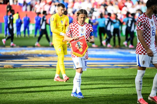 Panama national team, Nationalteam vs Croatia National Team. FIFA World Cup, WM, Weltmeisterschaft, Fussball 2026 Group L match. Luka Modric during previous to the match played between the National Teams of Croatia and Panama. FIFA World Cup 2026 Group L match, played on 23.06.26 at the Toronto Stadium in Toronto, Ontario, Canada. Photo Jose Campos PMEimages Toronto Ontario Canada Copyright: xJosexCamposx xPMEimagesx