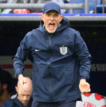 23 June 2026 - England v Ghana - Boston Stadium - 2026 World Cup - USA. 23 June 2026 - England v Ghana - Boston Stadium - 2026 World Cup - USA. England Manager Thomas Tuchel. Picture : Mark Pain BOSTON USA  Copyright: xMarkxPainx