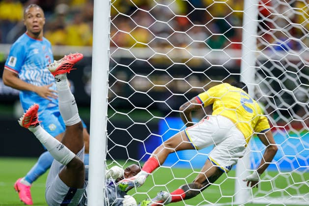 FIFA World Cup, WM, Weltmeisterschaft, Fussball 2026 COLOMBIA VS RD CONGO FIFA WORLD CUP 2026 COLOMBIA VS RD CONGO COLOMBIA VS RD CONGO 23062026 GUADALAJARA, JALISCO. Action photo of Daniel Munoz of Colombia (No. 2) during Group K game of the FIFA World Cup 2026, held at the Estadio Guadalajara at Guadalajara, Jalisco. Foto de accion de Daniel Munoz de Colombia (No. 2), durante juego del Grupo K de la Copa del Mundo 2026 de la FIFA, celebrado en el Estadio Guadalajara en Guadalajara, Jalisco. PHOTO BY IMAGENSHOP AGENCIA FOTOGRAFICA GUADALAJARA JALISCO MEXICO *** FIFA WORLD CUP 2026 COLOMBIA VS. DR CONGO FIFA WORLD CUP 2026 COLOMBIA VS. DR CONGO COLOMBIA VS. DR CONGO 06 23 2026 GUADALAJARA, JALISCO Action photo of Daniel Munoz of Colombia, No. 2, during a Group K match of the 2026 FIFA World Cup, held at Estadio Guadalajara in Guadalajara, Jalisco Action photo of Daniel Munoz of Colombia, No. 2, during a Group K match of the 2026 FIFA World Cup, held at the Estadio Guadalajara in Guadalajara, Jalisco PHOTO BY IMAGENSHOP PHOTO AGENCY GUADALAJARA, JALISCO, MEXICO,detected_source_language Copyright: xIMAGENSHOPxAGENCIAxFOTOGRAFICAx