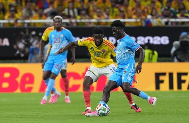Colombia v DR Congo - FIFA World Cup, WM, Weltmeisterschaft, Fussball 2026 - Group K ZAPOPAN, MEXICO - JUNE 23: Willer Ditta (18) of Colombia in action during the 2026 FIFA World Cup First Stage Group K match between Colombia and DR Congo at Estadio Akron (Guadalajara Stadium) in Zapopan, Guadalajara, Mexico on June 23, 2026. Juancho Torres Anadolu Jalisco Mexico. Editorial use only. Please get in touch for any other usage.  Copyright: x2026xAnadoluxJuanchoxTorresx