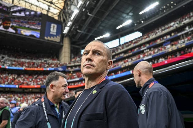 Fabio Cannavaro Head Coach of Uzbekistan looks on during the FIFA World Cup, WM, Weltmeisterschaft, Fussball 2026 Group K match between Portugal and Uzbekistan at Houston Stadium on June 23th,2026 (Photo by Joao Bravo Sports Press Photo)  Copyright: xJoaoxBravo SportsxPressxPhotox Sportspressphoto_SPR174506