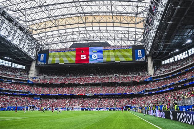 General view inside the Houston Stadium during the FIFA World Cup, WM, Weltmeisterschaft, Fussball 2026 Group K match between Portugal and Uzbekistan at Houston Stadium on June 23th,2026 (Photo by Joao Bravo Sports Press Photo) (Joao Bravo Sports Press Photo SPP)  Copyright: xJoaoxBravo SportsxPressxPhotox xSPPx Sportspressphoto_SPR174848