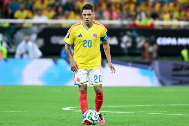 Nestor Lorenzo, head coach of Colombia, runs with the ball during a FIFA Men’s World Cup 2026 Group Stage football match between Colombia and Congo DR at Guadalajara Stadium, in Guadalajara on June 23th 2026 (Photo by Nayra Halm SPP)  Copyright: xNayraxHalm SPPx Sportspressphoto_SPR175037